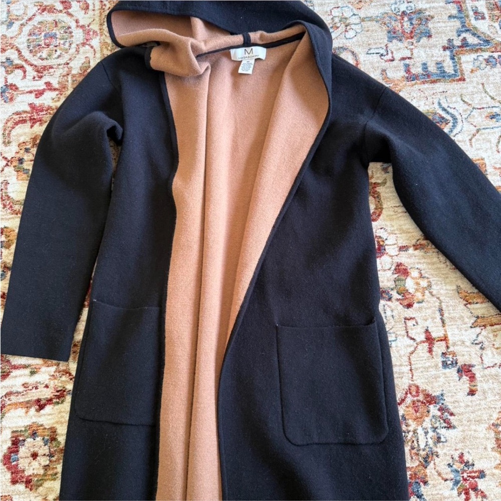 Magaschoni Black and Brown cardigan